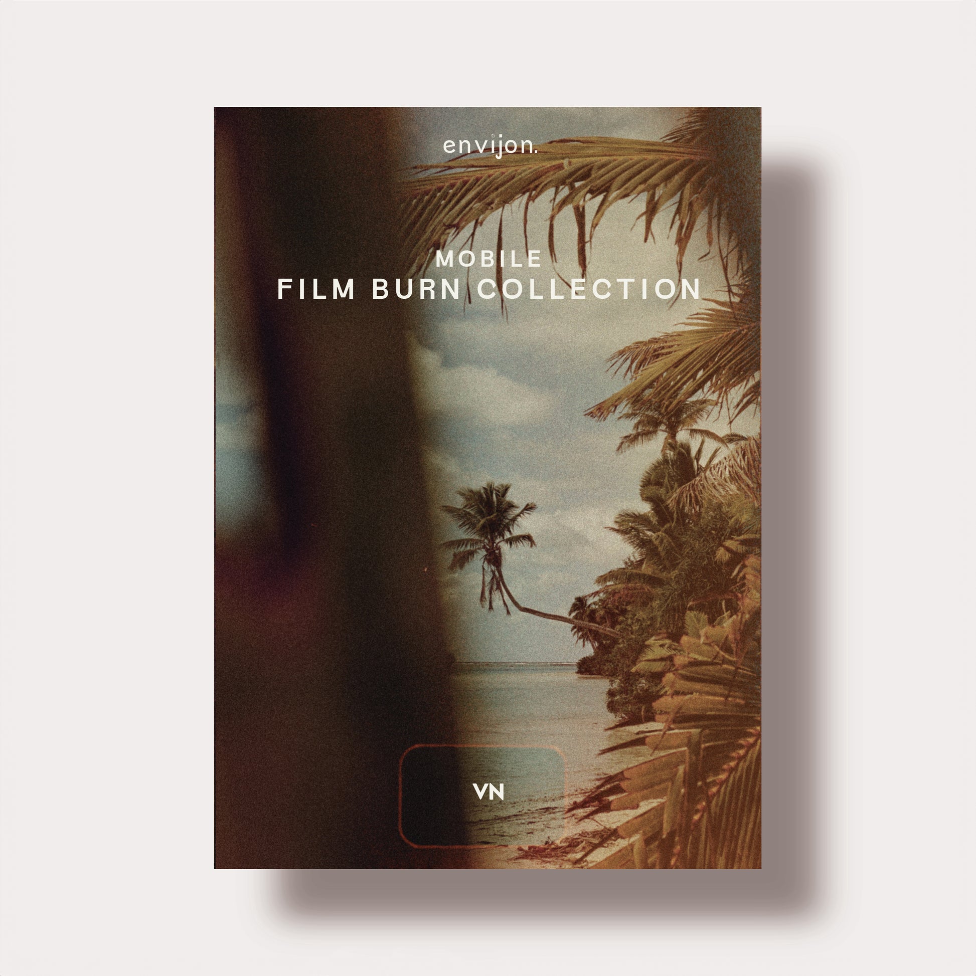 Envijon Film Burn移动胶片烧伤特效包 20款真实Kodak扫描覆盖含穿孔音效手机专用